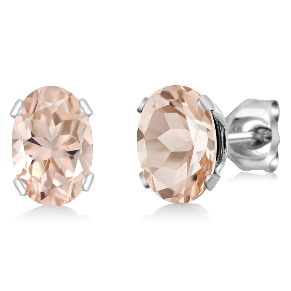 7X5MM Oval Gemstone Birthstone Stud Earrings For Women Men | 925 Sterling Silver | Fine Jewelry Gifts for Her Mom Women Wife