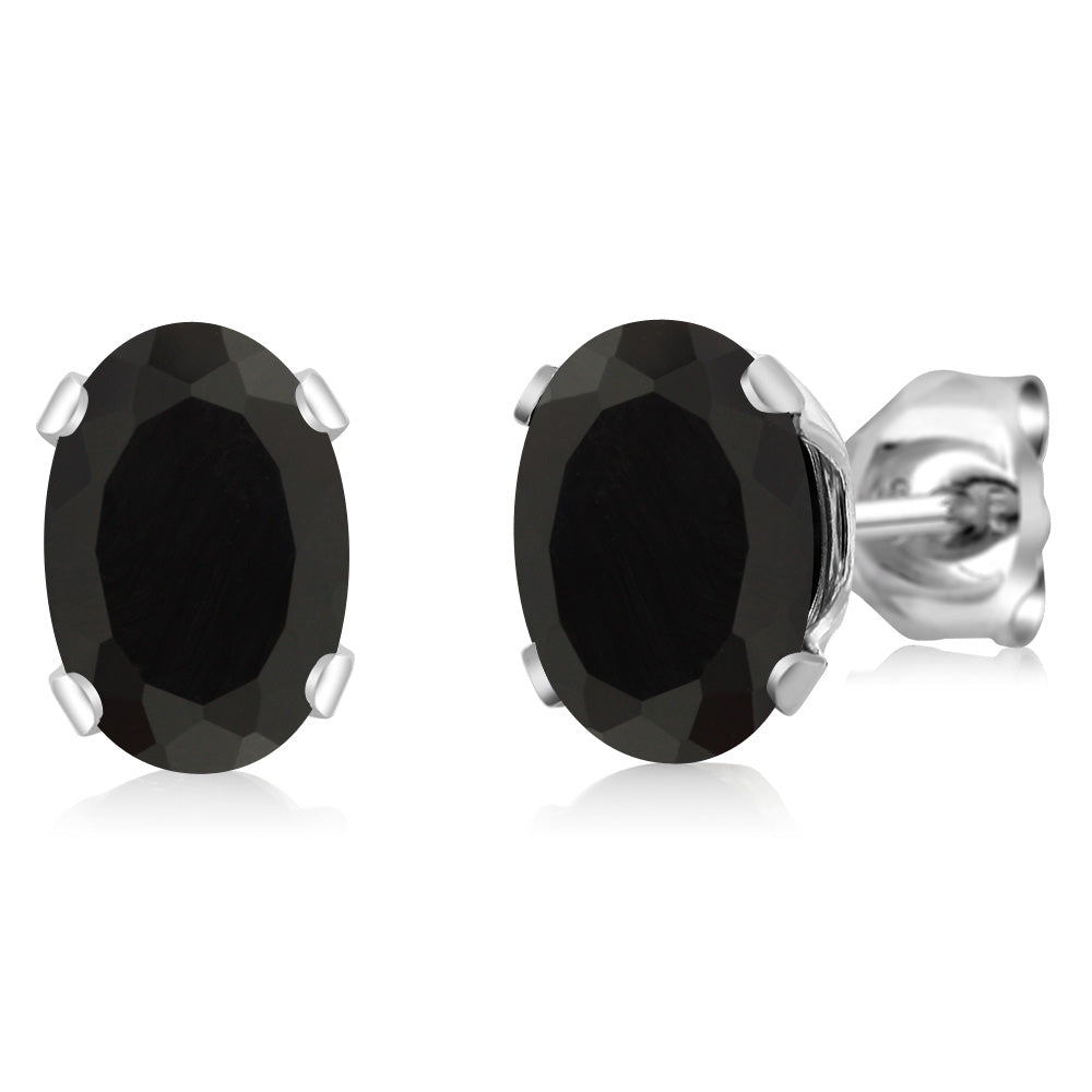7X5MM Oval Gemstone Birthstone Stud Earrings For Women Men | 925 Sterling Silver | Fine Jewelry Gifts for Her Mom Women Wife